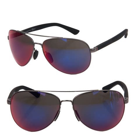 Gucci mirrored aviators